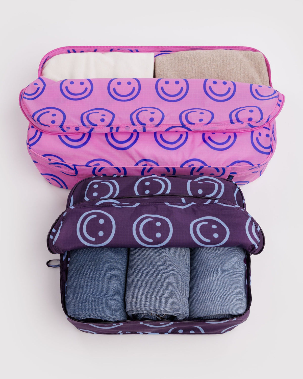 Large Packing Cube Set - Bright Happy Mix