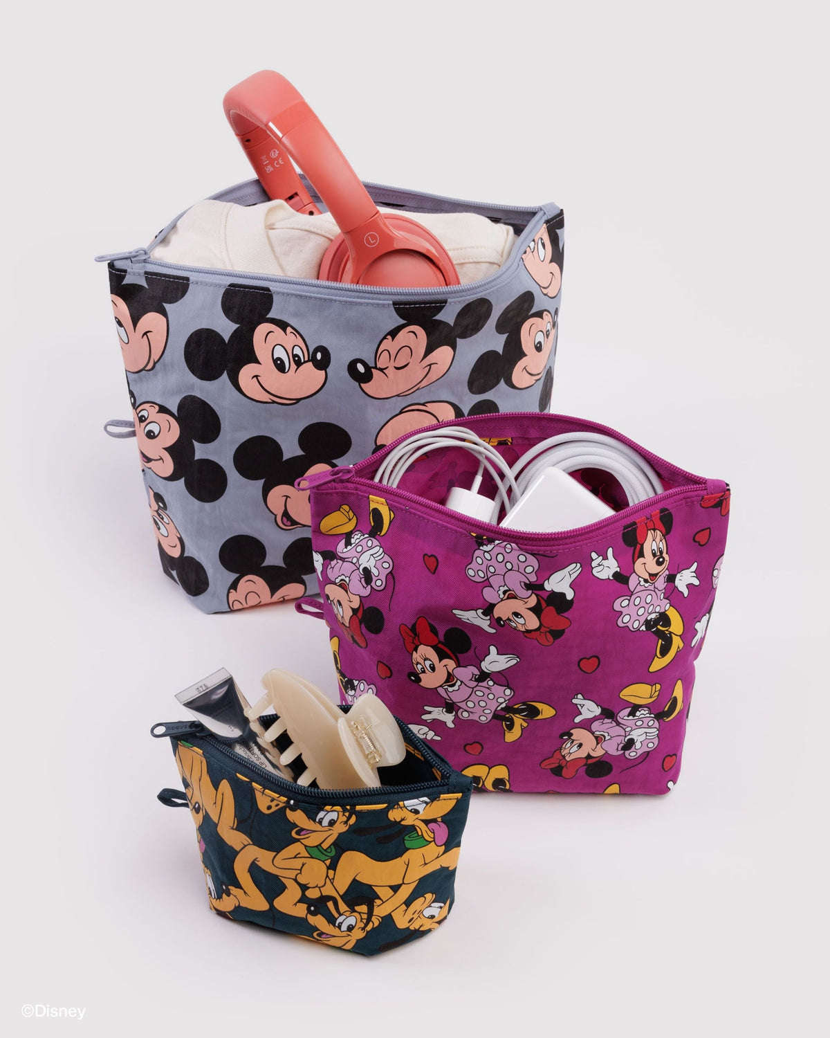 Go Pouch Set - Mickey, Minnie, & Pluto