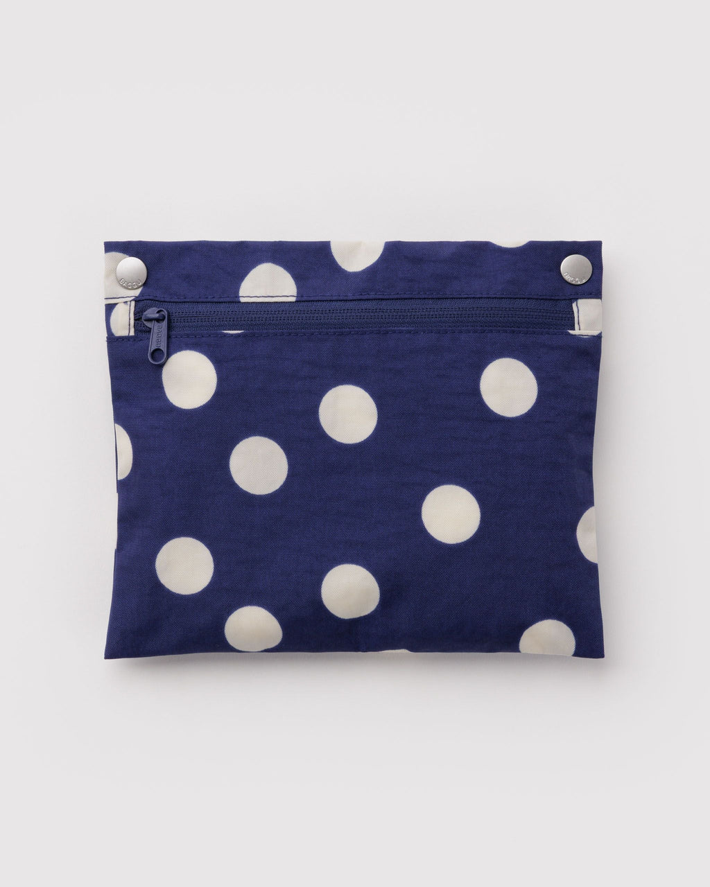 Cloud Bag - Navy and Cream Polka Dot