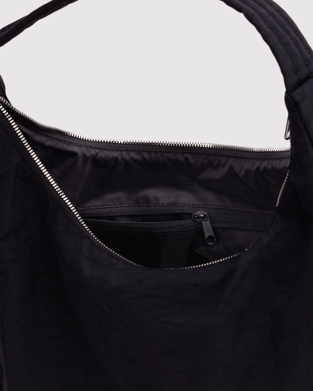 Nylon Shoulder Bag - Studs