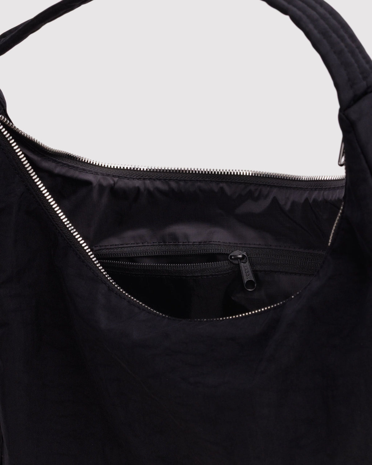 Nylon Shoulder Bag - Studs